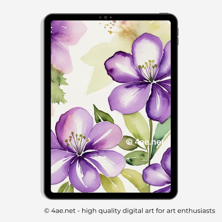 free iPad wallpaper, floral wallpaper, Samsung galaxy tablet digital background 20