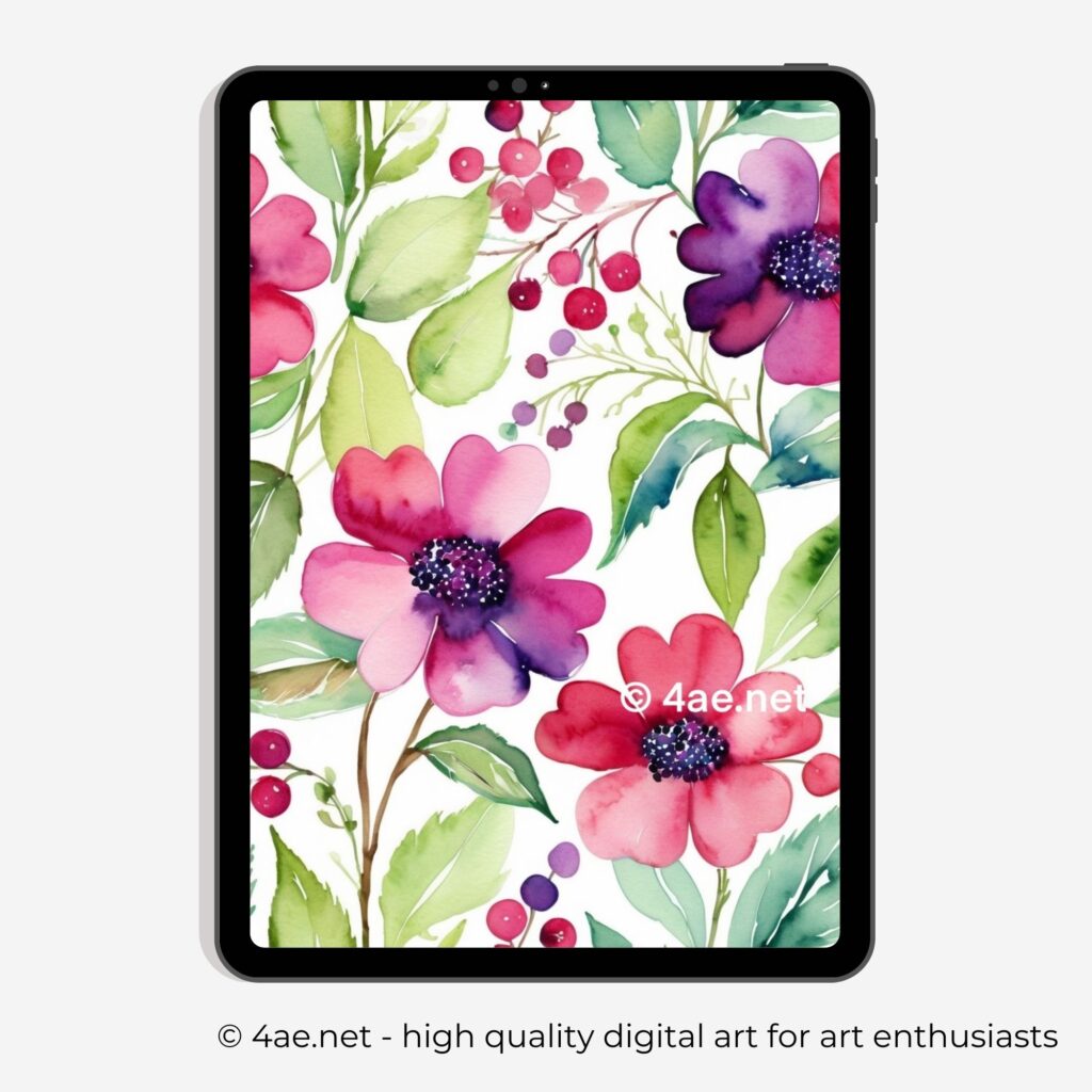 free iPad wallpaper, floral wallpaper, Samsung galaxy tablet digital background 24 Floral iPad Wallpaper