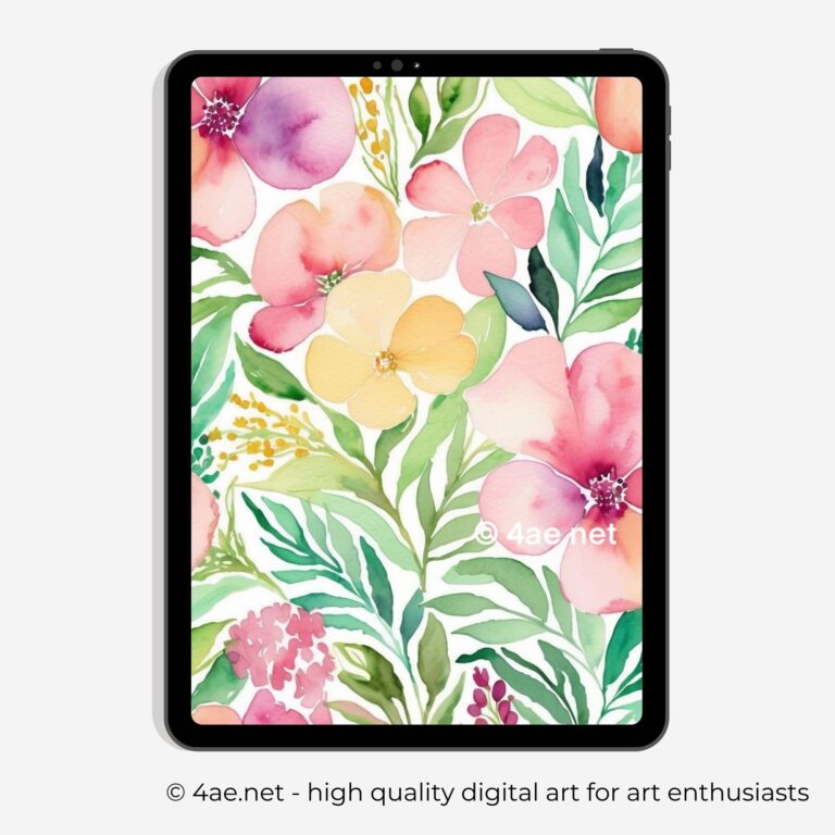 free iPad wallpaper, floral wallpaper, Samsung galaxy tablet digital flower background 40 Floral iPad Wallpaper