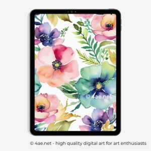 free iPad wallpaper, floral wallpaper, Samsung galaxy tablet digital flower background 65 Floral iPad Wallpaper