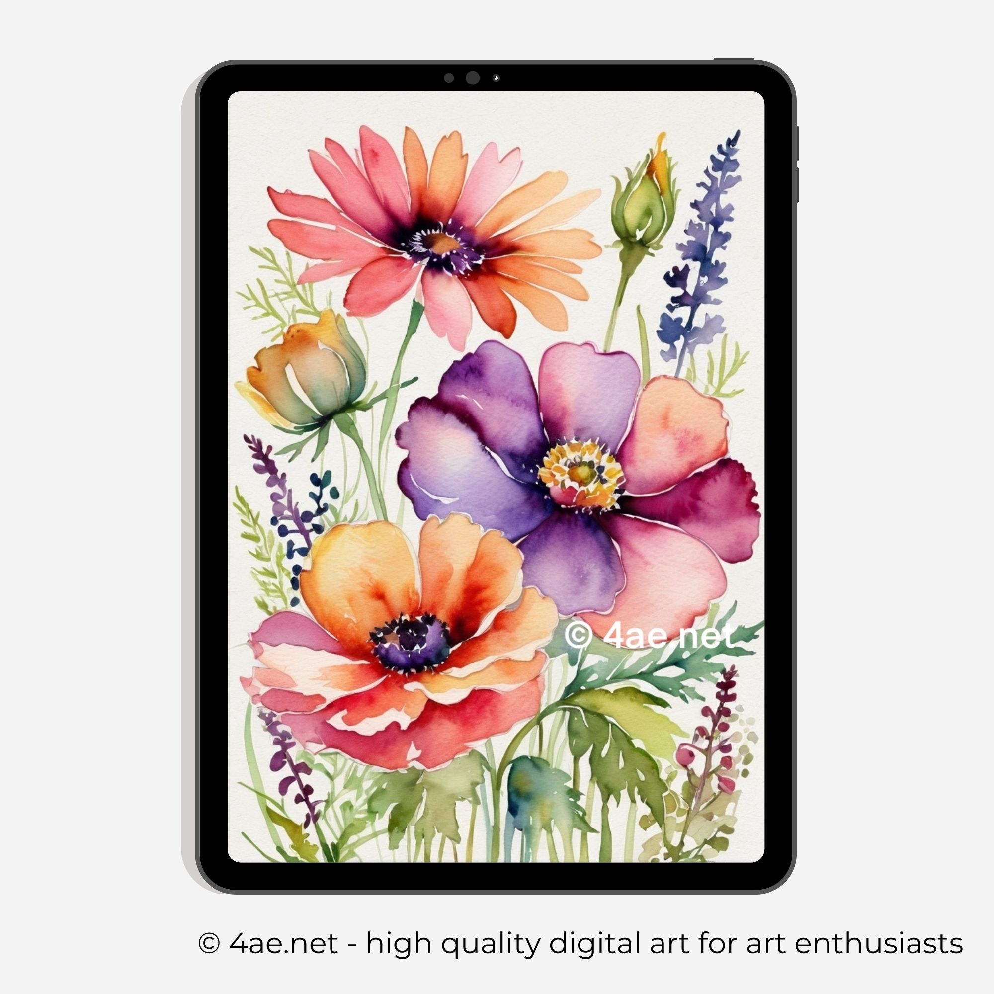 Floral iPad Wallpaper #69 Flower Power