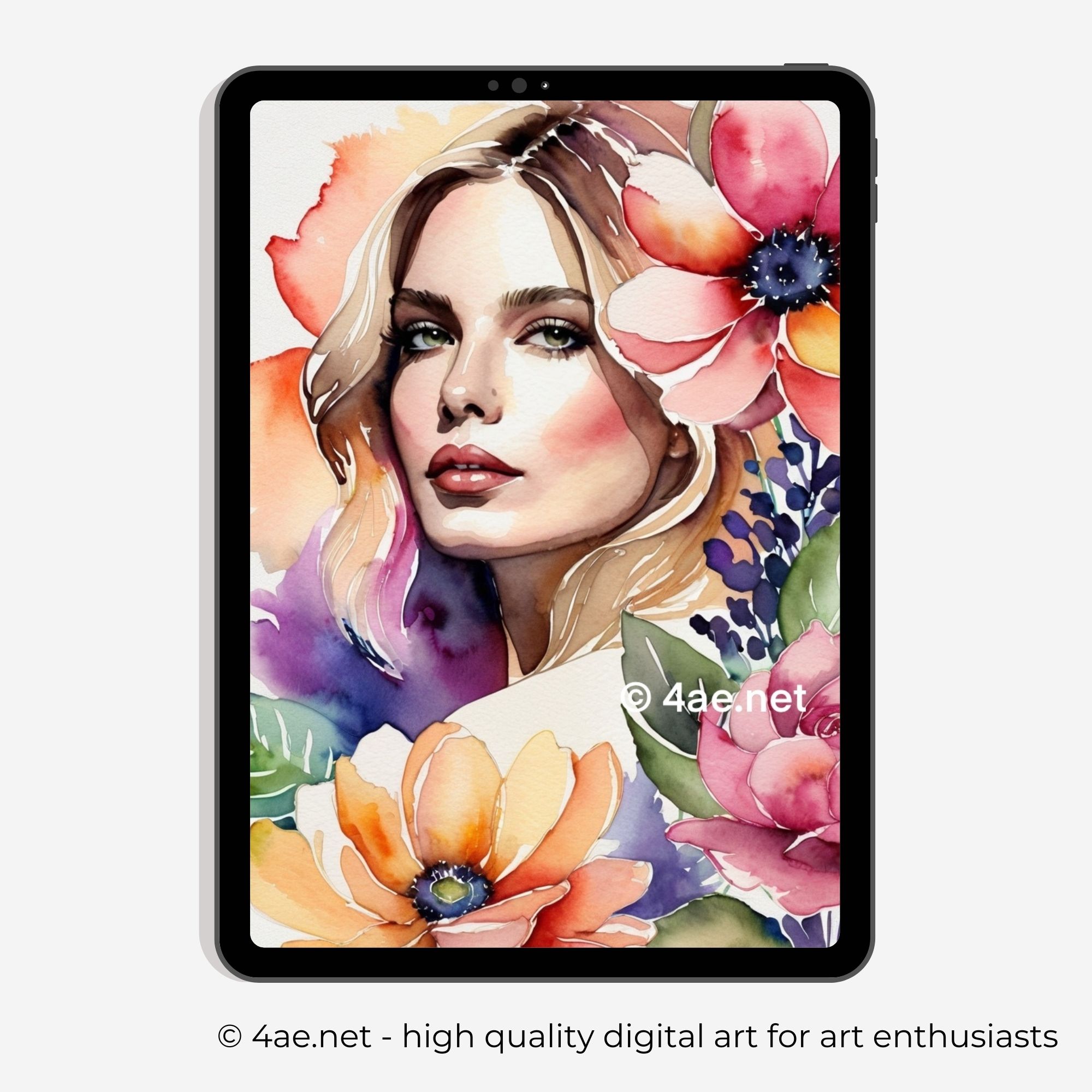 Free Boho iPad Wallpaper #80 Blossom Beauties