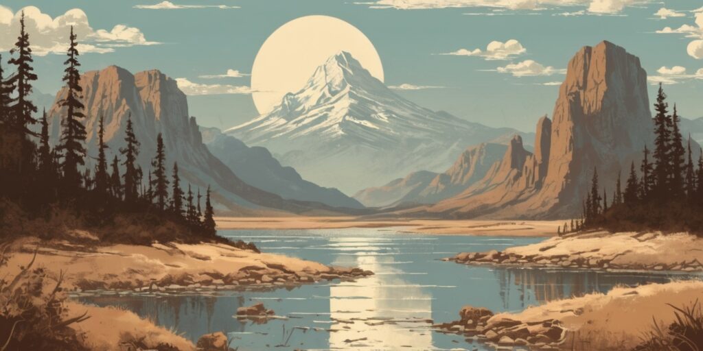 Digital Landscape Art