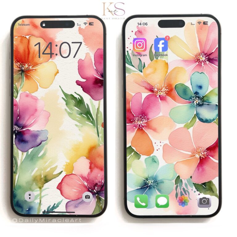 premium floral iPhone wallpapers